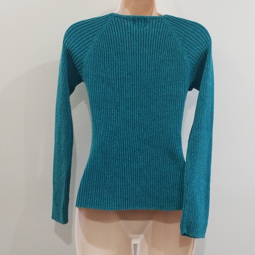 Basic Concept Women's Green Size Medium Sweater - image 6